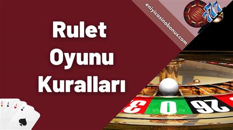 Mrgamb Rulet Kuralları